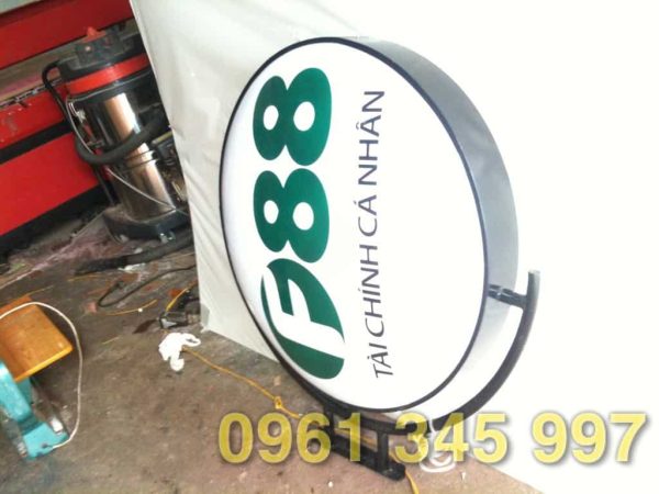Mẫu hộp đèn mica hút nổi đẹp cho bảng hiệu quảng cáo