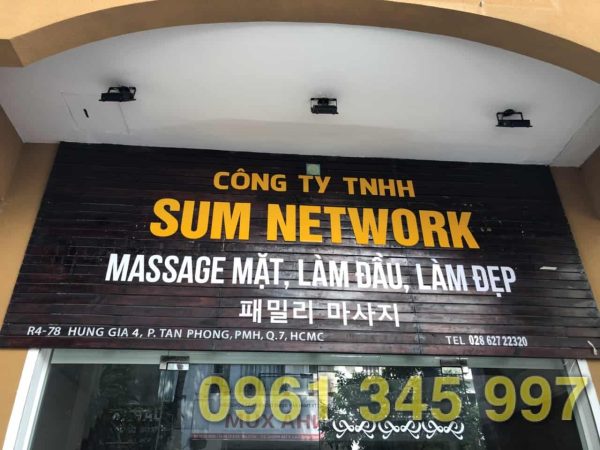 Địa chỉ làm bảng hiệu quảng cáo ở Quận 7 TP.HCM