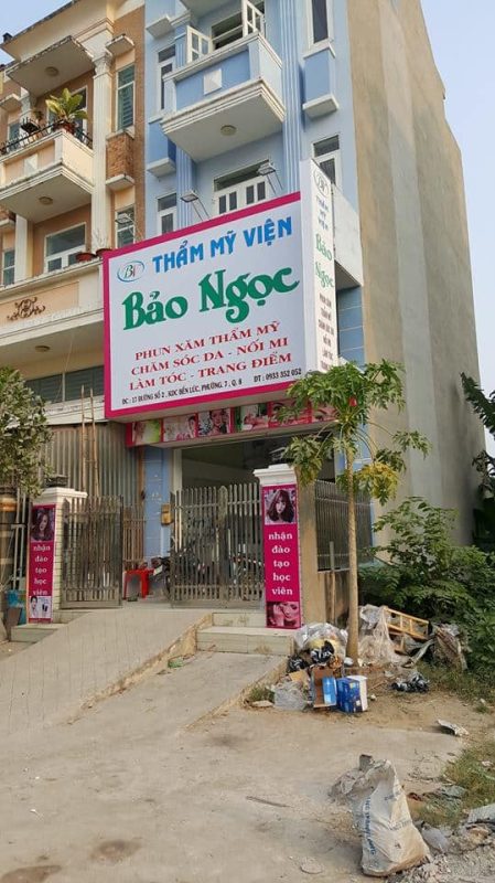 Thiết kế thi công gia công bảng hiệu quảng cáo giá rẻ Quận 8 TP HCM