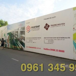 Thiết kế thi công làm biển quảng cáo bạt Hiflex đẹp giá rẻ