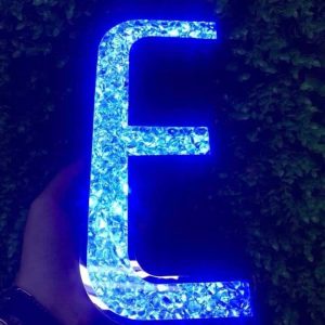 Chữ inox đá đèn led siêu sáng