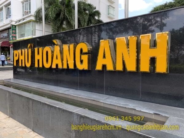 Biển Hiệu Chữ Nổi Inox, Địa Chỉ Gia Công Chữ Nổi Inox Chất Lượng