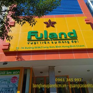 Làm bảng hiệu MICA chữ nổi giá rẻ tại TP HCM