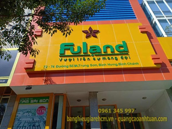 Làm bảng hiệu MICA chữ nổi giá rẻ tại TP HCM