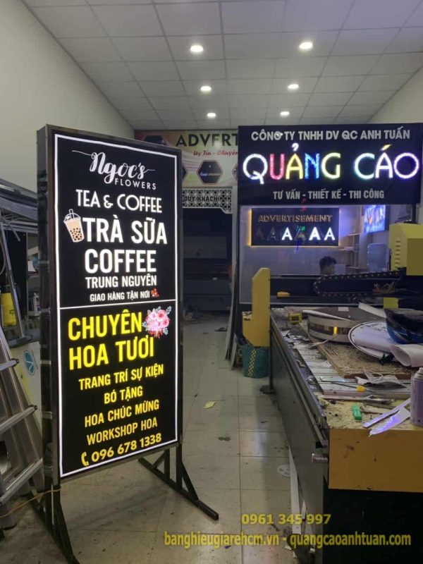 Thi công biển hiệu quảng cáo đẹp tại Hồ Chí Minh