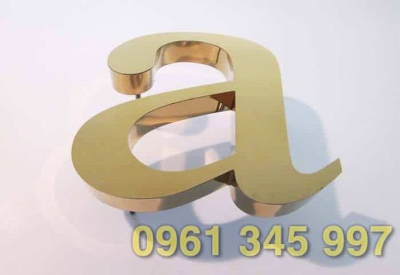 Những Sai Lầm Khi Thiết Kế Biển Quảng Cáo Chữ Nổi