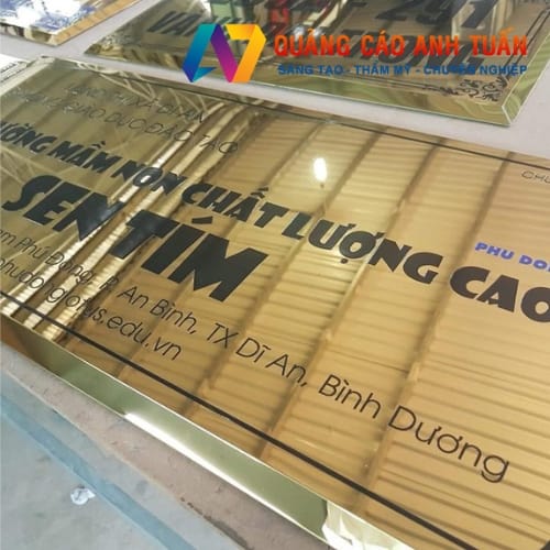 BẢNG HIỆU INOX | ỨNG DỤNG GIA CÔNG INOX TRONG NGÀNH QUẢNG CÁO