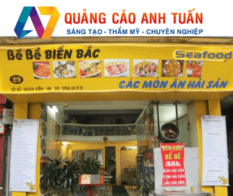 Hướng Dẫn Làm Bảng Hiệu Giá Rẻ Cho Quán Ăn