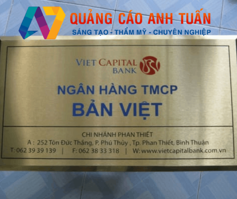 Những Lợi Ích Khi Làm Bảng Hiệu Công Ty Bằng Đồng