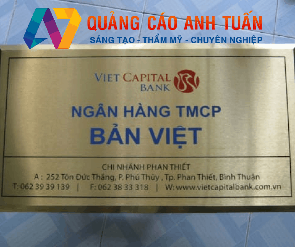 Những Lợi Ích Khi Làm Bảng Hiệu Công Ty Bằng Đồng