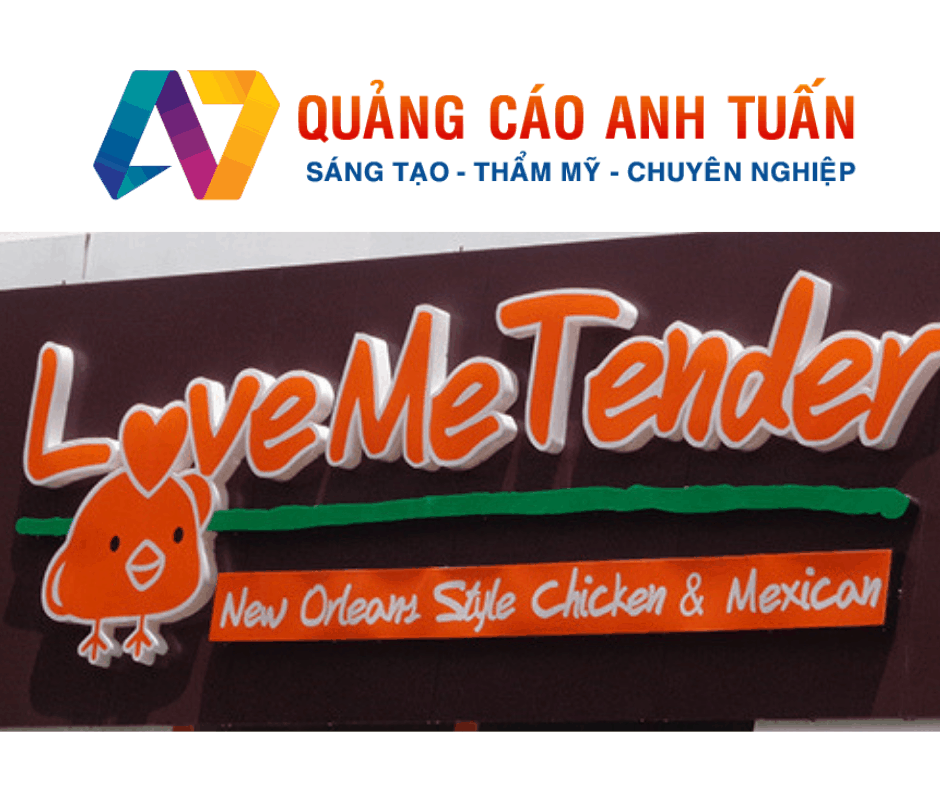 Sản Xuất Chữ Nổi Logo - Gia Công Chữ Nổi Inox Nhiều Màu