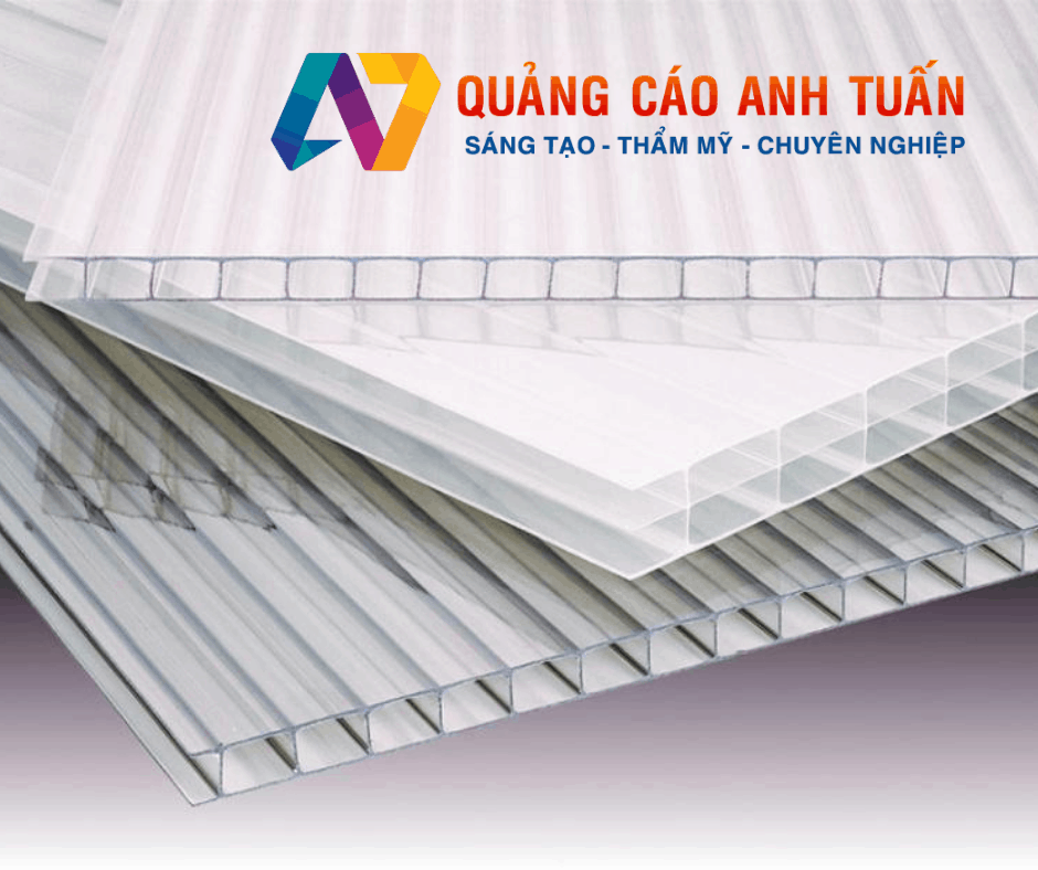 Tấm Poly – Vật Liệu Quảng Cáo Polycarbonate