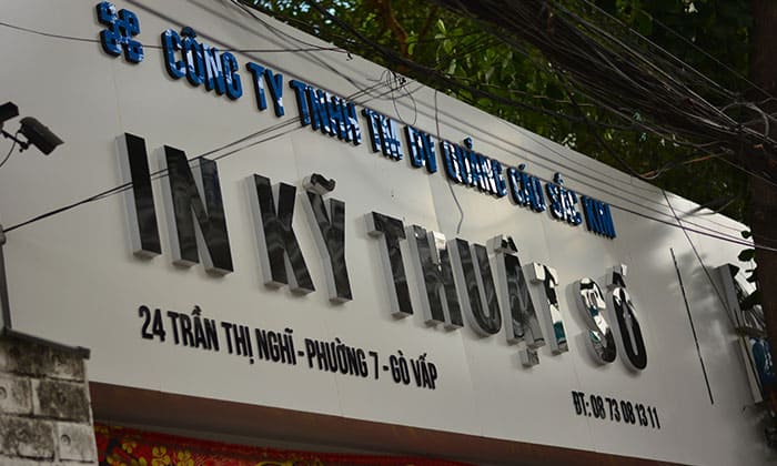 Tổng hợp top 16 công ty làm bảng hiệu quảng cáo giá rẻ tại TPHCM tốt nhất