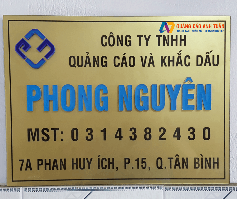 Làm bảng hiệu công ty như thế nào là chuẩn đẹp nhất?