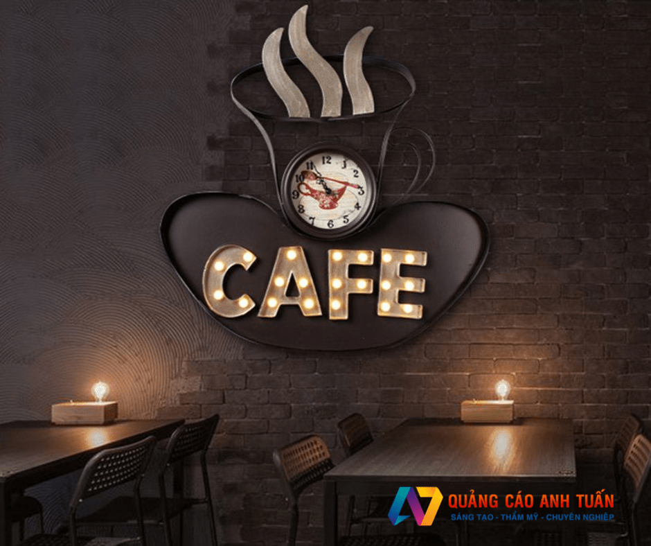 Những Yếu Tố Cần Có Của Mẫu Bảng Hiệu Quán Cafe Hiện Đại