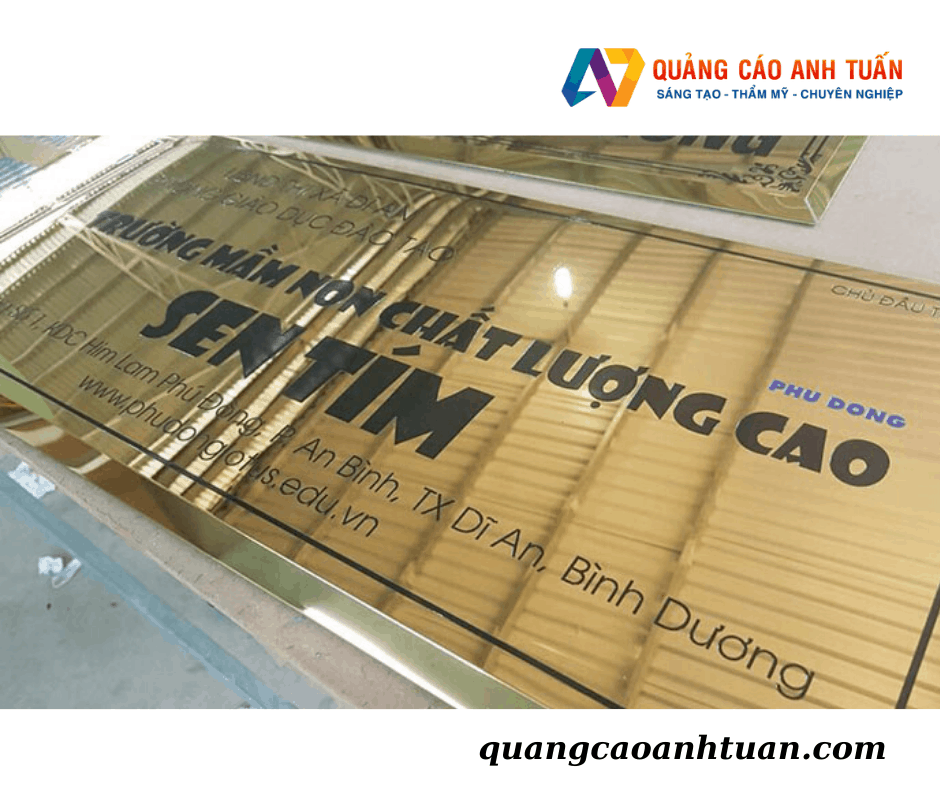 Đơn Vị Chuyên Làm Biển Tên Công Ty Uy Tín & Chất Lượng Tại TP.HCM