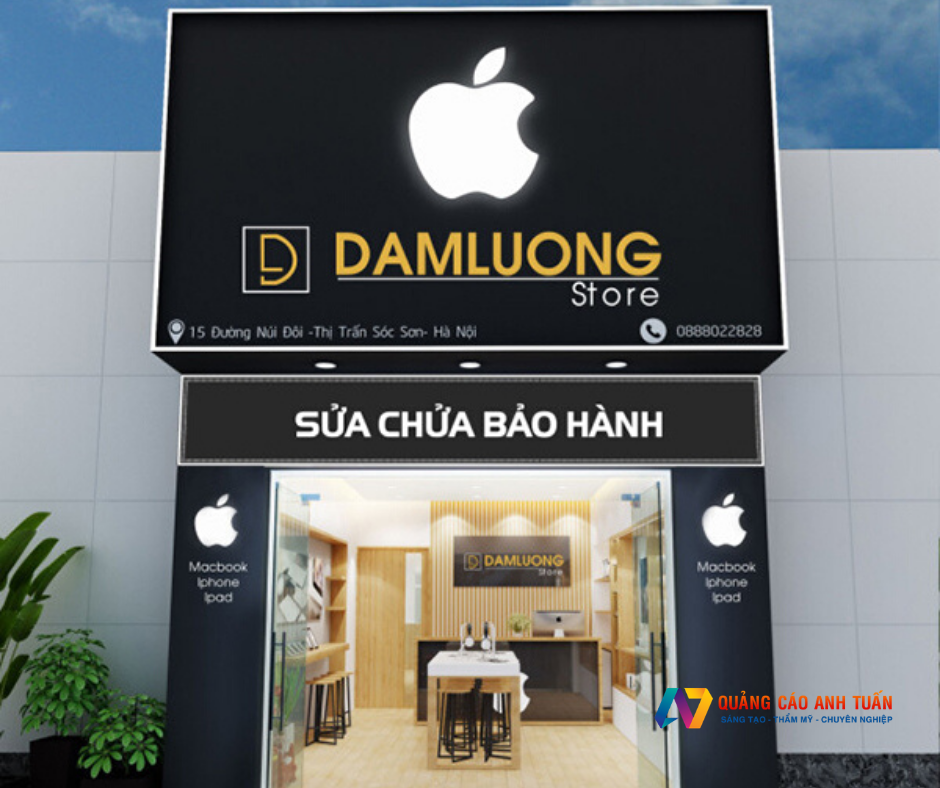 Tiêu Chí Của Một Bảng Hiệu Đẹp Cho Shop Điện Thoại