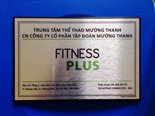 Bảng Hiệu Inox Ăn Mòn Giá Rẻ Quận 7 | QUẢNG CÁO ANH TUẤN