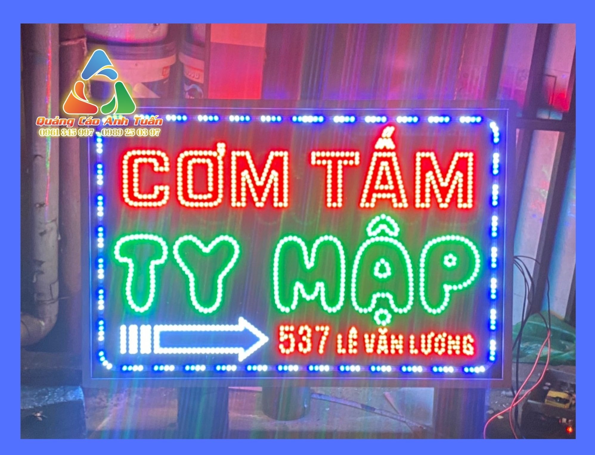 Đơn Vị Thi Công Làm Biển Hiệu Quảng Cáo Tại Quận 7 TpHCM