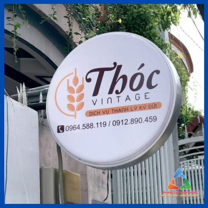 Lắp Đặt Bảng Hiệu Mica Nổi Cho Công Ty | QC Anh Tuấn
