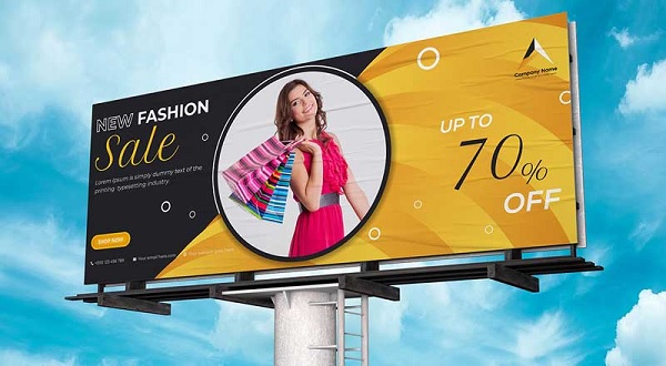 Banner quảng cáo: đặc điểm của quảng cáo ngoài trời