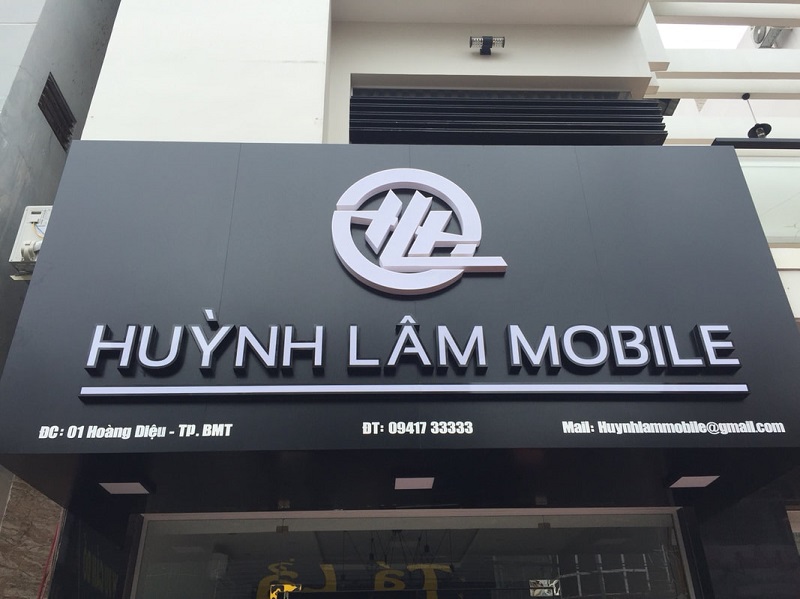Chuyên thi công bảng hiệu alu giá rẻ quận 7 Tp.HCM
