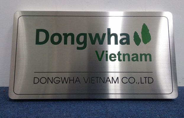 Gia công bảng công ty inox giá rẻ