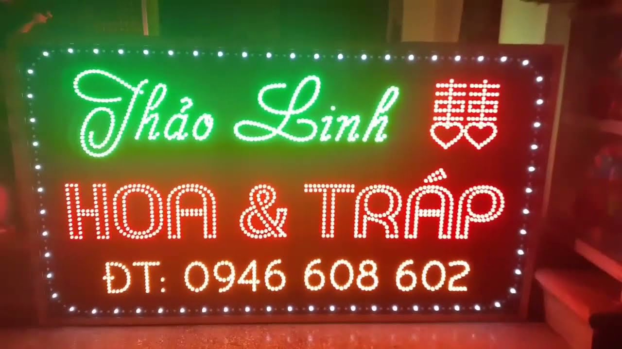 Chi tiết về bảng hiệu đèn led ruồi