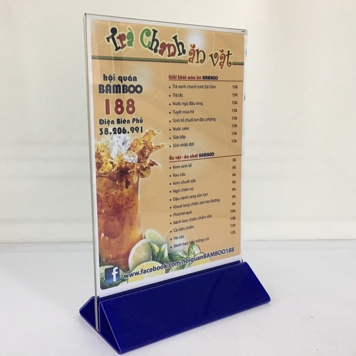 In Menu giá rẻ